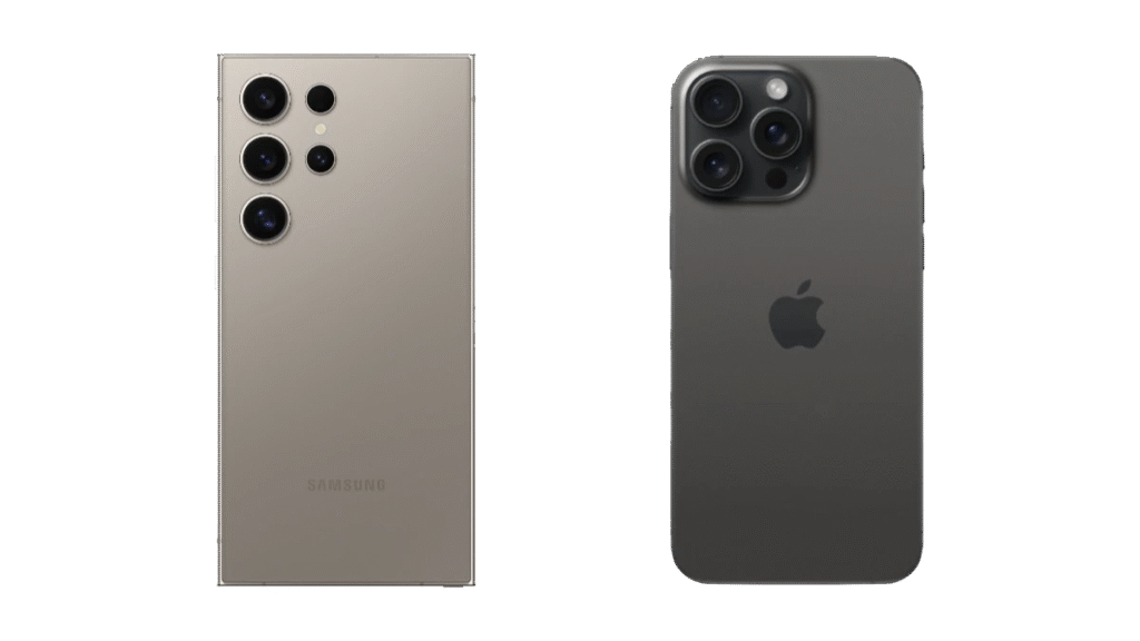Samsung S24 Ultra vs iPhone 15 Pro Max in Kenya