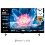 Tcl 55 inches 4k QLED tv t6c